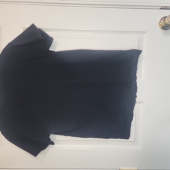 Source Unknown Black Polo Short Sleeve Tee - Picture 1 of 3